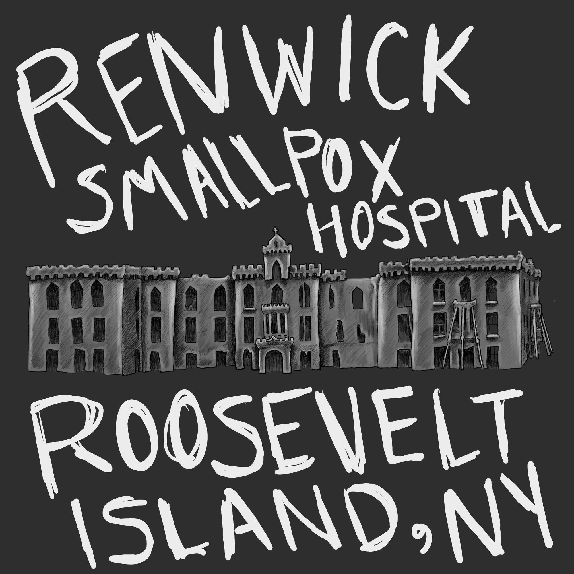 The Smallpox Hospital, aka Renwick Ruin, on Roosevelt Island, NYC - Part 1