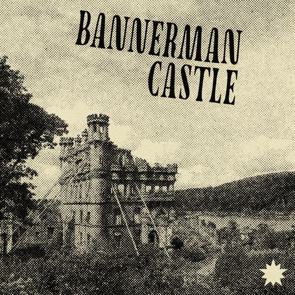 a halftone image of Bannerman castle