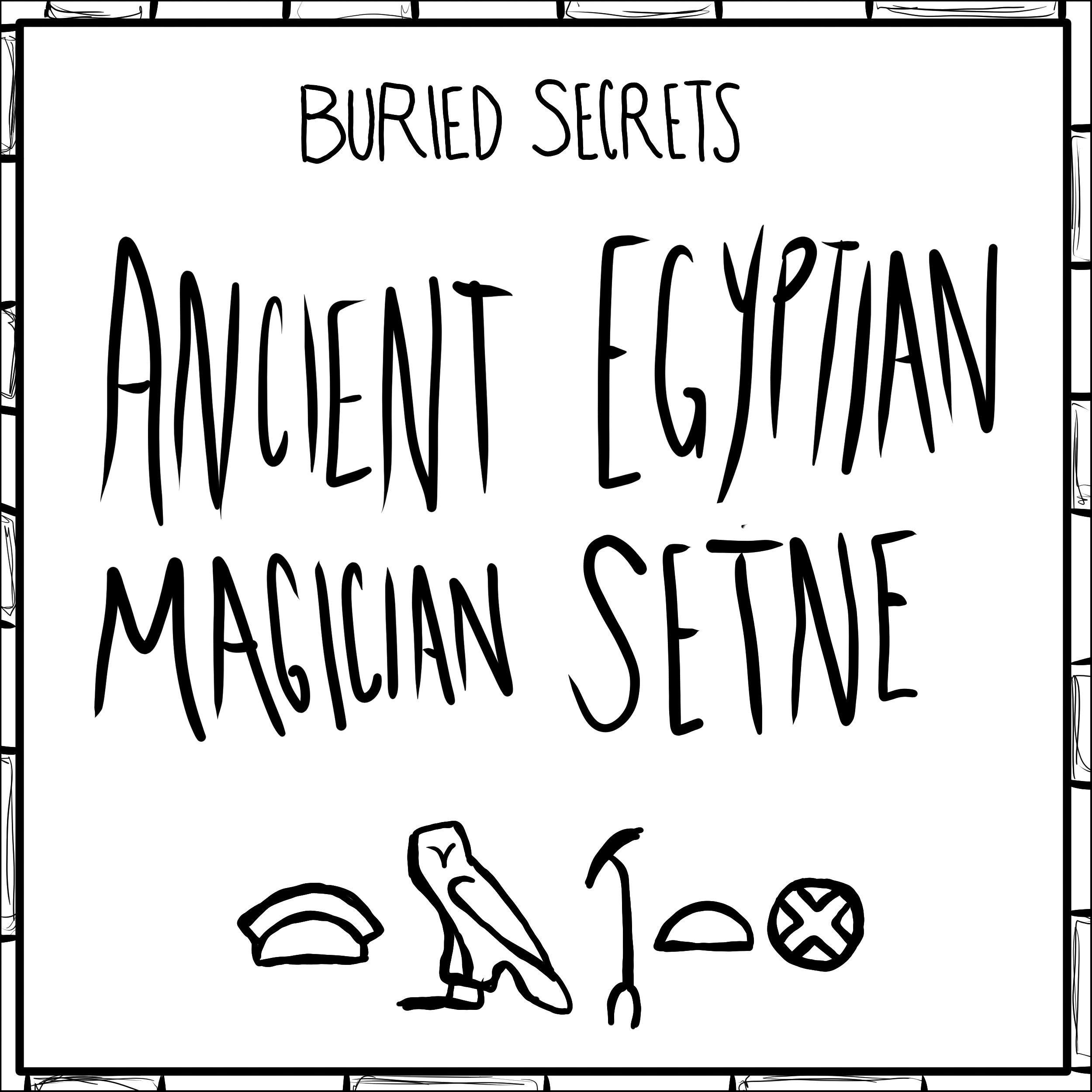 Ancient Egyptian Tomb Raider and Wizard Setne