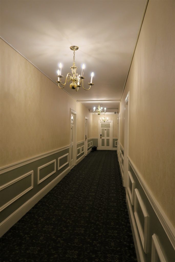 Hallway at the Hawthorne Hotel